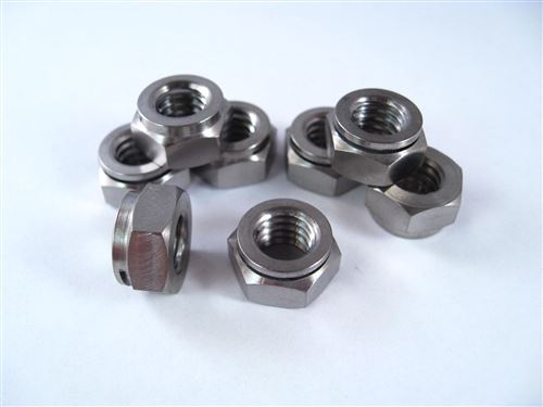 5/16"-18 All-Metal Ti Lock Nut 8pc Multi-pack