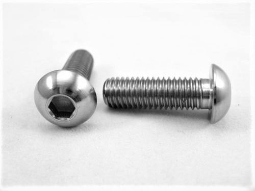 M8-1.25 x 25mm Button-Head Socket Screw
