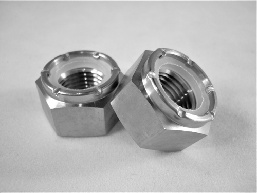 M12-1.25 Hex Nylon Insert Lock Nut