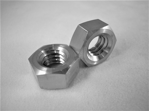 5/16"-18 UNC Coarse Thread Ti Hex Nut