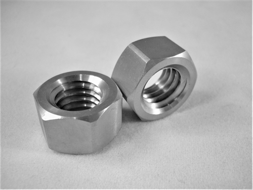 7/16"-14 UNC Coarse Thread Ti Hex Nut