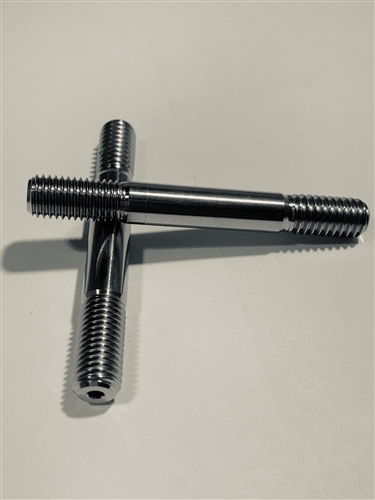 Broached Stud, 5/16"-18-24 x 2.5" long