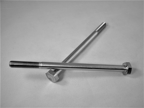 1/4"-28 x 4" Hex Head Bolt