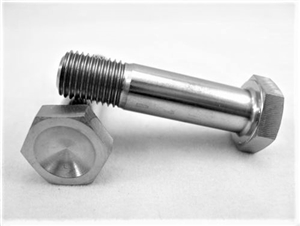 3/8"-24 x 1-1/2" Hex Head Bolt with 1/2" of Thread