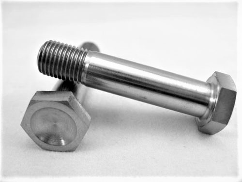 3/8"-24 x 1-3/4" Hex Head Bolt with 1/2" of Thread