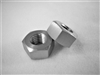 1/4"-28 UNF Fine Thread Ti Hex Nut