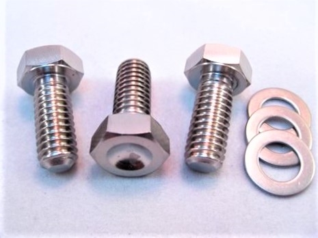 Steering Wheel Kit, 5/16"-18 x 3/4" Hex (3 Bolts)