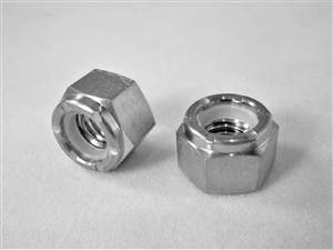 M7 Titanium Nyloc Lock Nut Self Locking Flange TI Gr 5 X 1.00 CNC Nylon Nylock for sale online 