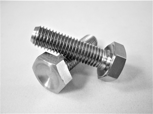 1/4"-28 x 7/8" Hex Head Bolt