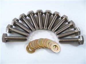 1/4"-20 x 1" Micro Sprint Bead Lock Kit (12 Bolts)
