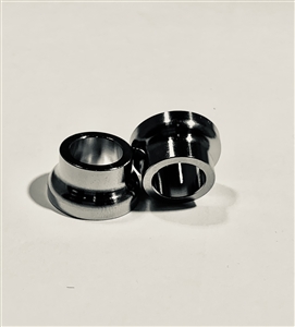 3/8" x 0.375" Titanium Tapered Rod End Spacer