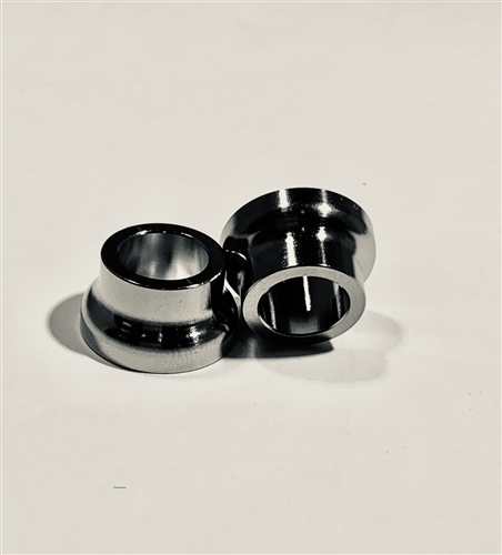 3/8" x 0.375" Titanium Tapered Rod End Spacer
