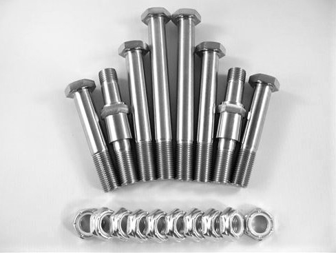 Maxim Shock Bolt Kit, 3.125” Lower Front Spud