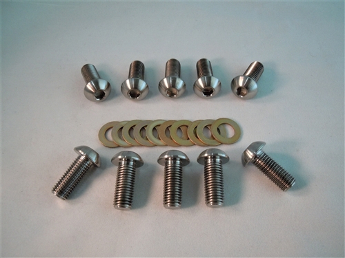 Wheel Center Bolt Kit (10 - 5/16"-24 x 3/4" Button Head Bolts)