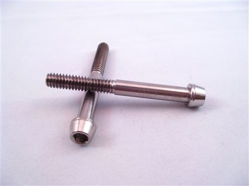 1/4"-20 X 2-1/4"  Taper-Head Socket Screw