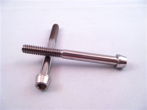 1/4"-20 X 2-1/2"  Taper-Head Socket Screw