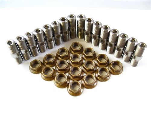 Header Stud Kit - Broached Big Block (16 Studs)