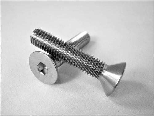 1/4"-28 x 1-1/4" Countersunk Socket Screw