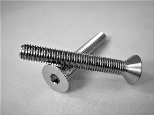 1/4"-28 x 1-3/4" Countersunk Socket Screw
