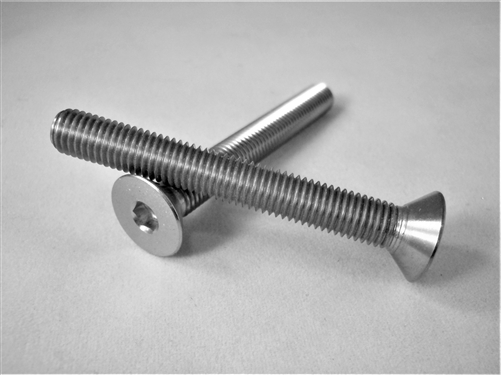 1/4"-28 x 2" Countersunk Socket Screw