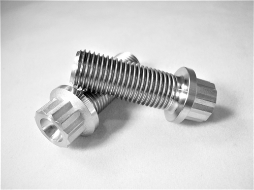 3/8"-24 x 1" 12 Pt. Ultra-Light Flange Bolt