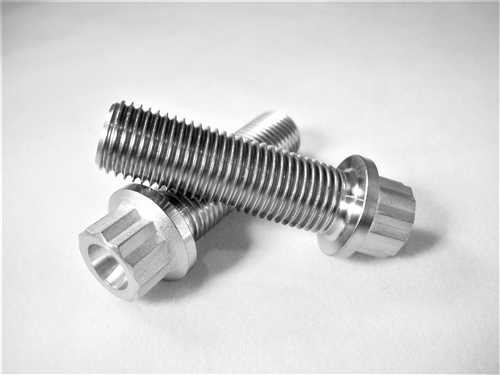 3/8"-24 x 1-1/4" 12 Pt. Ultra-Light Flange Bolt