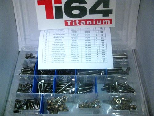Sawyer Micro-Sprint Chassis Bolt kit