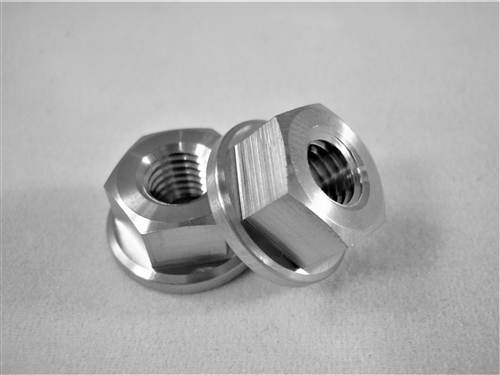 1/4"-28 Fine Thread Hex Flange Nut