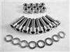 Inboard Brake Rotor Kit - 1" All Titanium (8 - Socket Head Bolts)