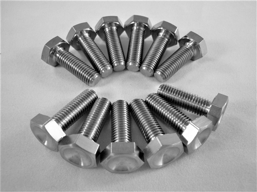 Micro Sprint Wheel Center Bolt Kit (12 -  1/4"-28 x 3/4" Bolts)