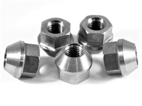 M12-1.5 Flanged Lug Nut, 5 Pack