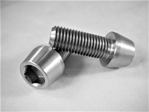 M10-1.25 x 25mm Tapered Socket Head Screw