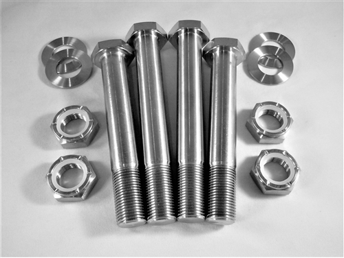 Mustang (79-04 ) Front Suspension A-Arm Bolt Kit, 5/8", All Titanium