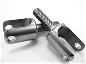 1/2"-20 Birdcage Clevis with 3/8" Hole, 3/4" Throat