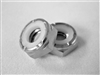 M6-1.0 Hex Nylon Insert Lock Nut, 1/2 Height
