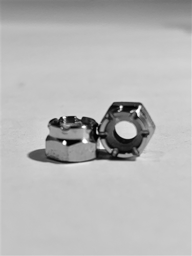 M4-0.7 Hex Nylon Insert Lock Nut