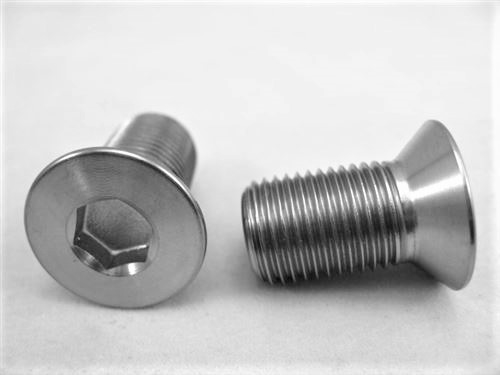 1/2"-20 x 1" Countersunk Socket Screw, Reduced Head