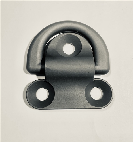 10mm Titanium 3 Bolt Folding Pad Eye - Matte Finish