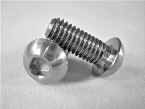 M6-1 x 15mm Button Head Socket Screw