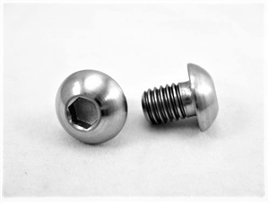 8mm-1.25metric pitch X 1 3/8 35mm Titanium Metric Button Socket-head  screw