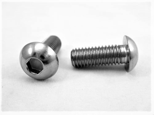 M8-1.25 x 20mm Button-Head Socket Screw