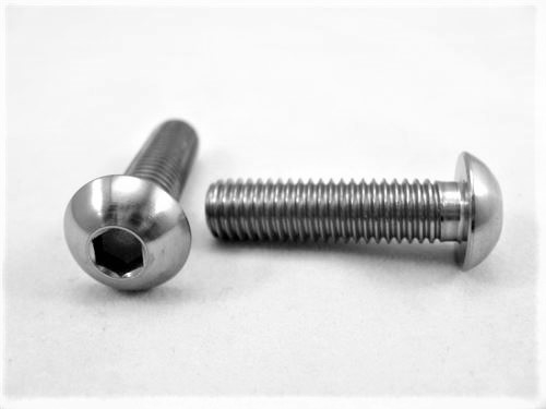 M8-1.25 x 30mm Button-Head Socket Screw