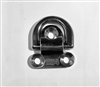 6mm Titanium 3 Bolt Folding Pad Eye - Polished Finish