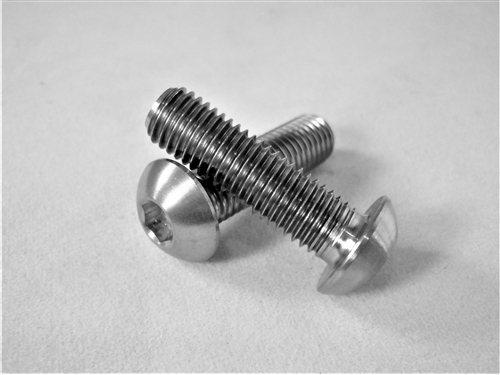 1/4"-28 x 7/8"  Button-Head Socket Screw