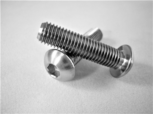 1/4"-28 x 1"  Button-Head Socket Screw