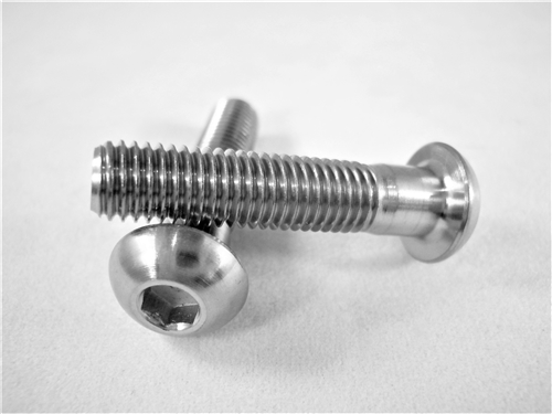1/4"-28 x 1-1/8"  Button-Head Socket Screw