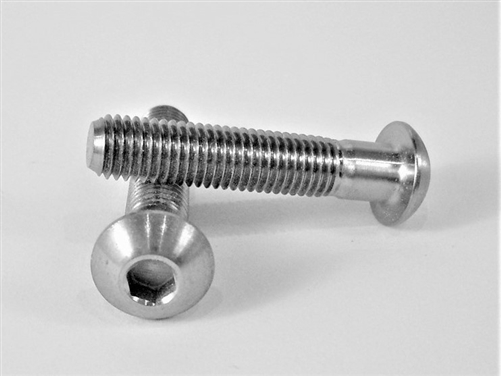 1/4"-28 x 1-1/4"  Button-Head Socket Screw