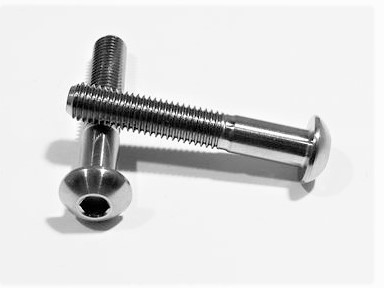 1/4"-28 x 1-1/2"  Button-Head Socket Screw