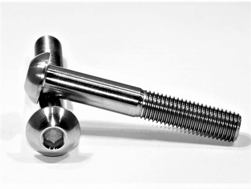 5/16"-24 x 2"  Button-Head Socket Screw