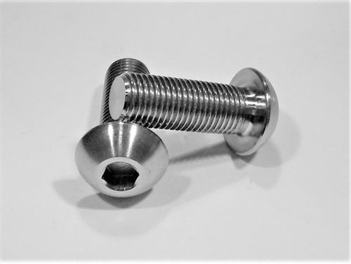 3/8"-24 x 1"  Button-Head Socket Screw
